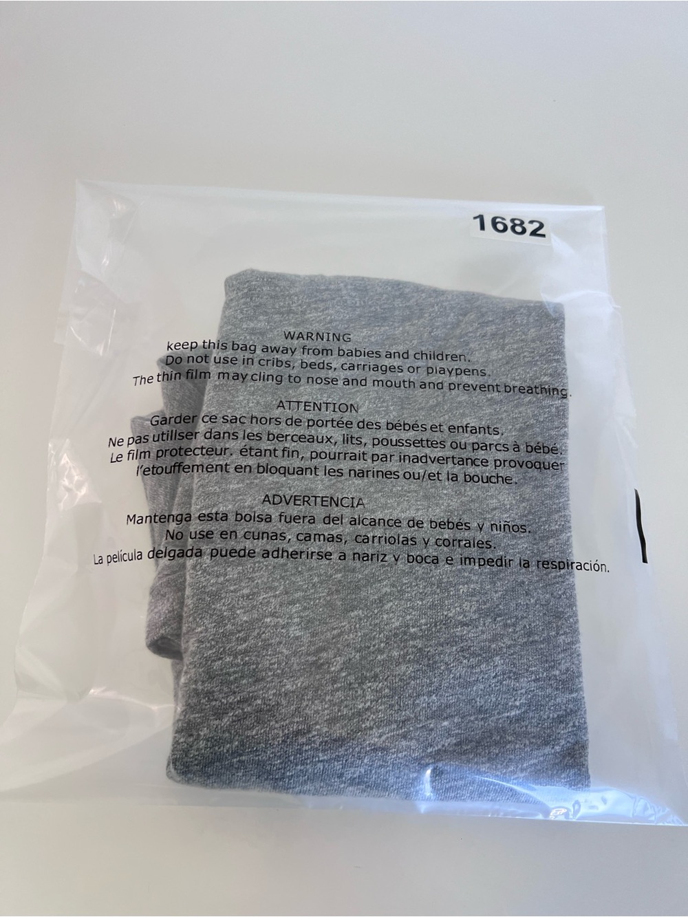 Stateside Women's Grey Slub Crew Neck T-Shirt Heathered Grey Textured Cotton - Picture 7 of 7